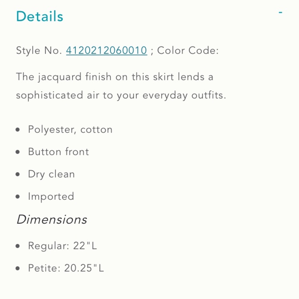 Anthropologie Jacquard Pencil Skirt - Picture 3 of 3